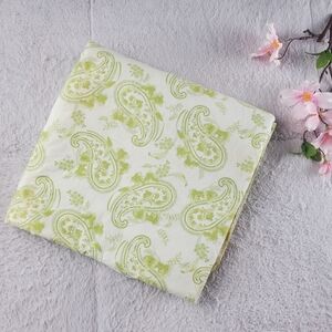 Moda Windsor Lane Green Paisley Print Cotton Fabric Japan Made